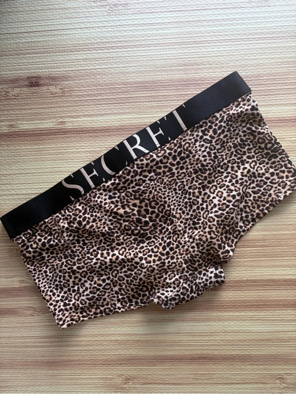 Victoria’s Secret Cotton Leopard Print Shortie Panty